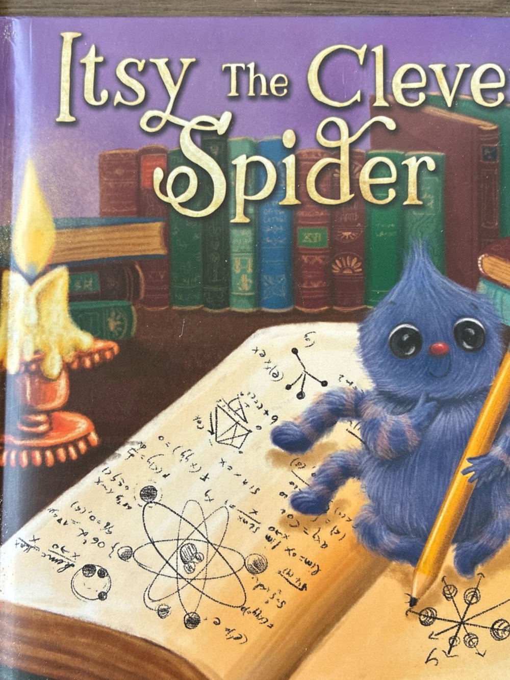Itsy the Clever Spider - Children's Padded Board Storybook About Sharing - b...